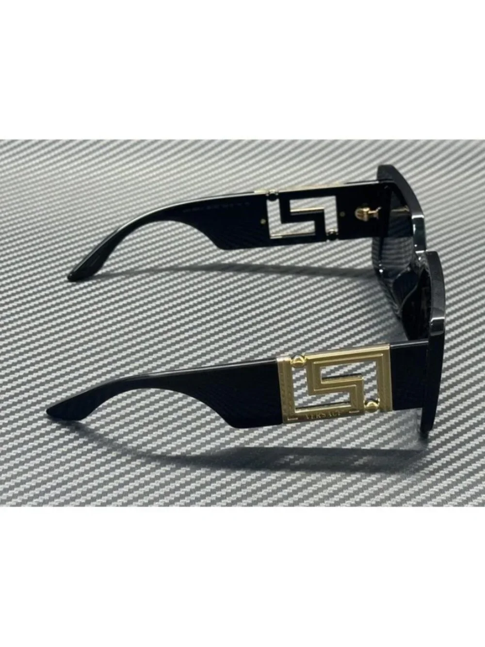 New Versace Women Black Sunglasses 55-19-140